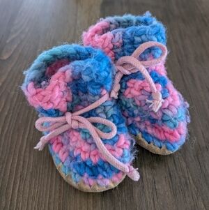 Padraig Baby Girls Size 4/5 Slipper Shoes